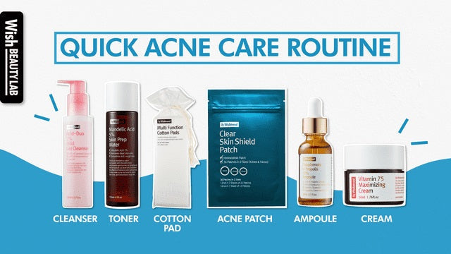 By Wishtrend l Quick Acne Care Routine l Clear Skin Package