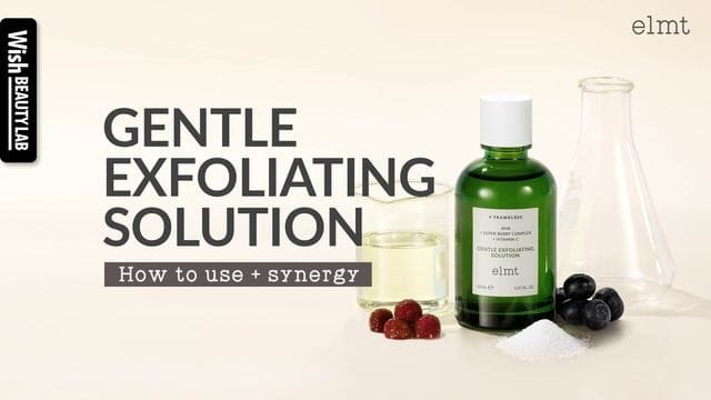 How to Use Gentle Exfoliating Solution｜elmt Gentle Exfoliating Solution
