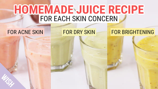 3 Homemade Fruits Juice Recipes for Healthy Skin