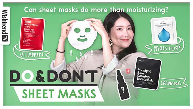 Secret to finding the perfect sheet masks? Ingredients!