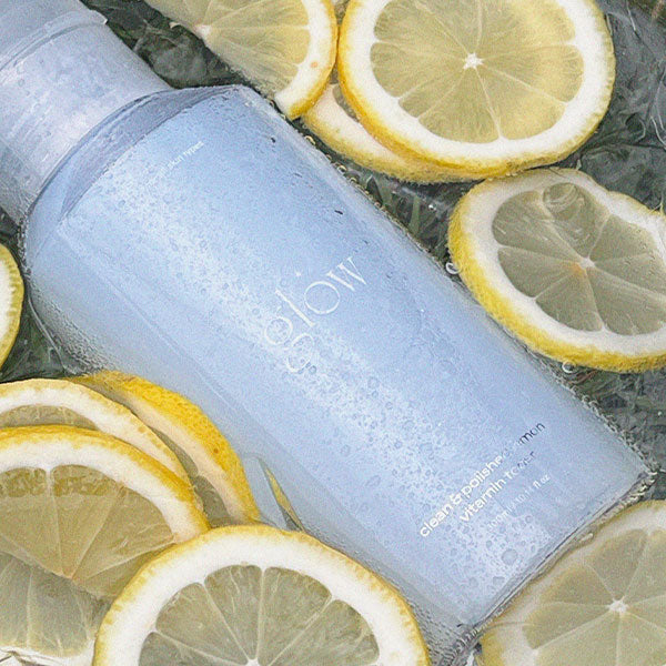 clean & polished lemon vitamin toner