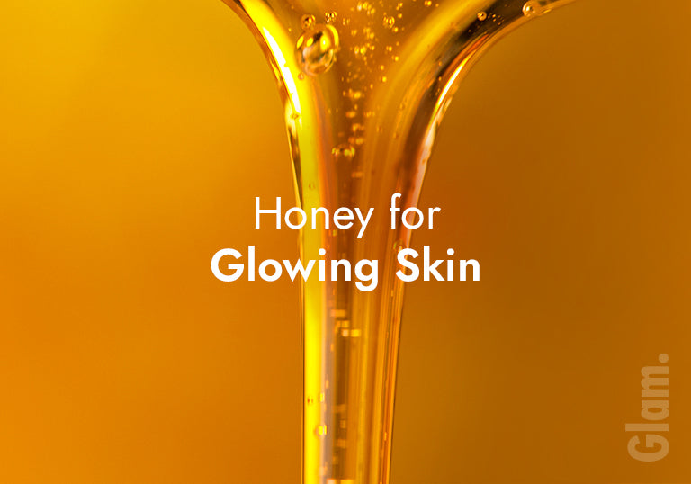 honey to achieve glowing skin