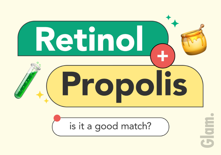Retinol and Propolis are good to mix together