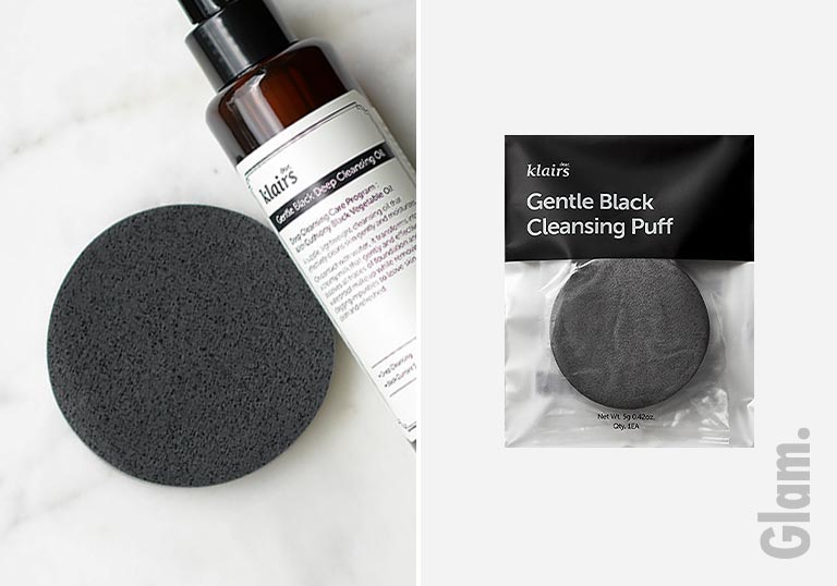 This Klairs Gentle Black Cleansing Puff Made My Cleansing Better