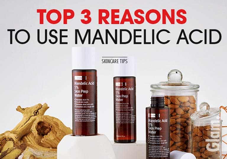the Mandelic Acid 5% Skin Prep Water for acne treatment