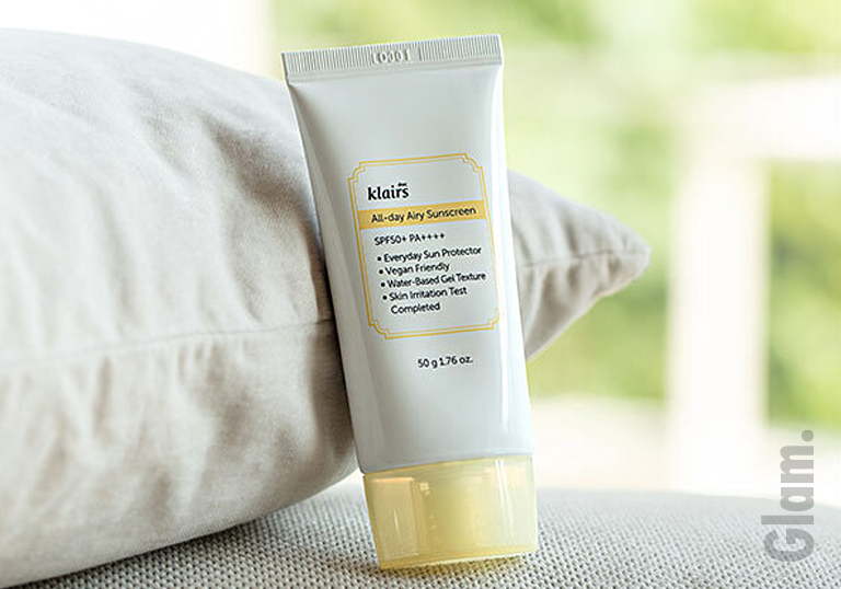 All day Airy Sunscreen Klairs Wishtrend