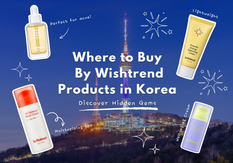 Where to buy By Wishtrend items at Korea 