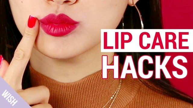 Lip Care Routine for Dry Lips with Lip & Lipstick Tips
