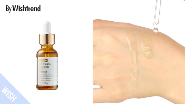 How to Use Anti-aging Serum | By Wishtrend Polyphenol in Propolis 15% Ampoule
