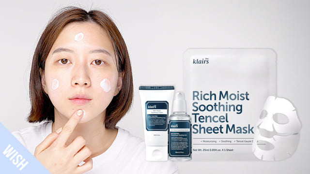 Routine to Strengthen Dry, Sensitive Skin | KLAIRS Rich Moist Soothing Line