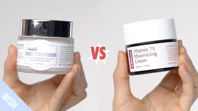 Comparison of Vitamin E Mask VS Vitamin 75 Maximizing Cream