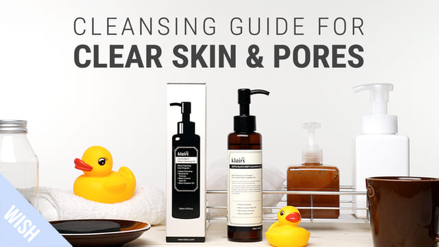 The Perfect Cleansing with Gentle Black Deep Cleansing Oil and Cleansing Puff