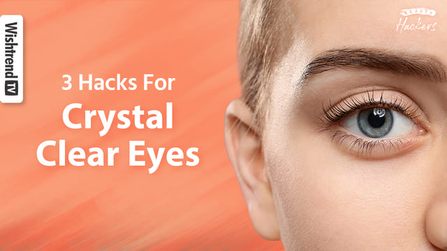 3 Hacks For Clear White in the Eyes l Sparkling White Eyes, DIY Heated Eye Pads