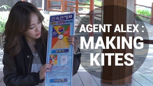 Agent Alex's Making Kites (Korean Culture)