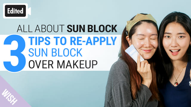 Best Way to Reapply Sunscreen Over Makeup with Summer Skincare Tips