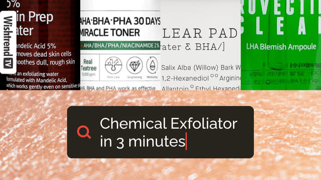 Chemical Exfoliation For Beginners | Product Recommendation For Your Skin Type