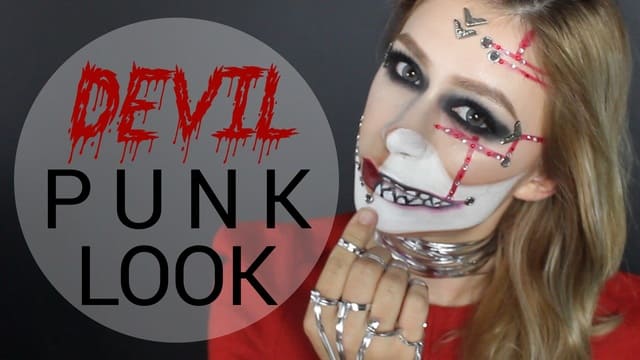Halloween Makeup Ideas #1 | Devil Punk Look