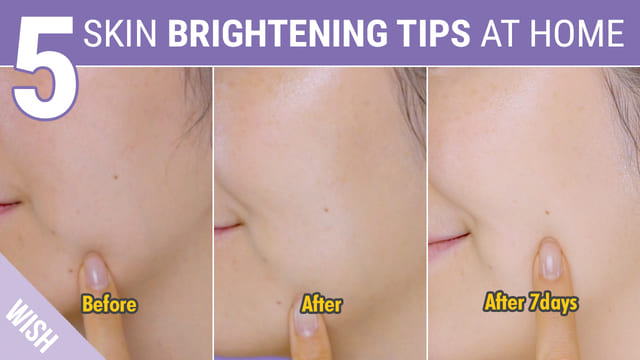 How To Brighten Skin Instantly! 5 Skincare Tips At Home