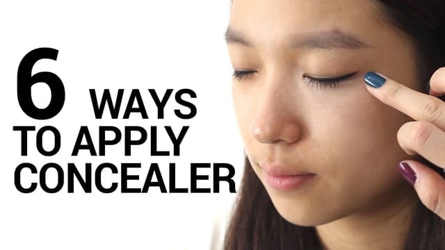How to apply concealer for flawless makeup