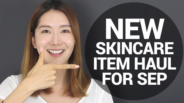 New for September! 6 Skincare Item Korean Beauty Haul