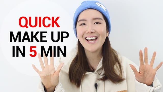 Quick Everyday Makeup Tutorial in 5 Minutes!