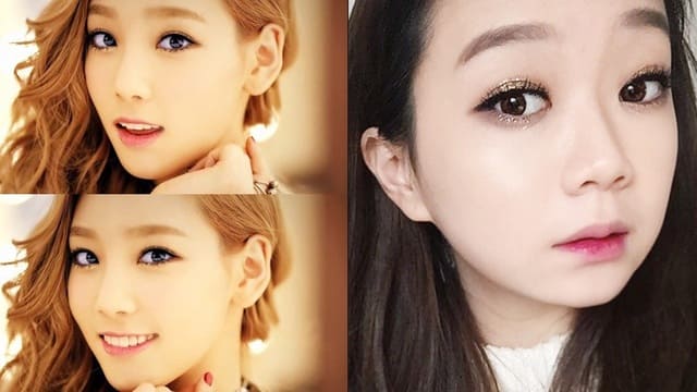 Taeyeon of SNSD Twinkle Inspired Makeup!