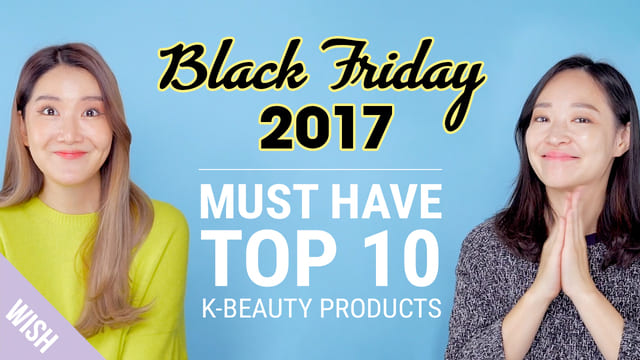 Top 10 Korean Beauty Products for Black Friday 2017