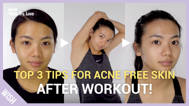Acne Free & Ageless Skin Care Routine Rules to Keep Before & After Workout