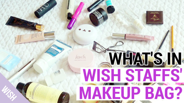 What's in Wish staffs' Makeup bag? Wishcompany Workshop Sketch