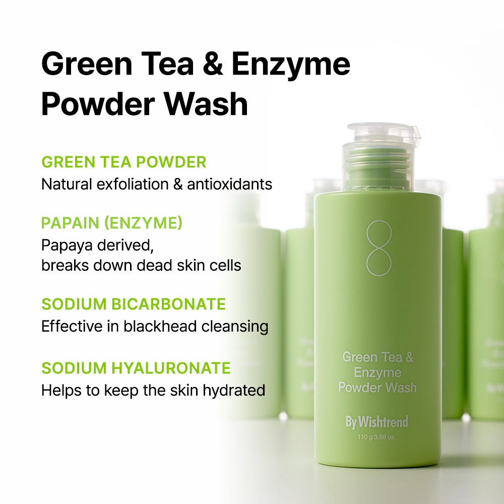 Green Tea & Enzyme Powder Wash