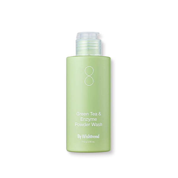 【matam❤︎ 】Powder Wash & Cleansing Oil Green Tea (Matcha) & Enzyme Powder Wash - BY WISHTREND | Wishtrend