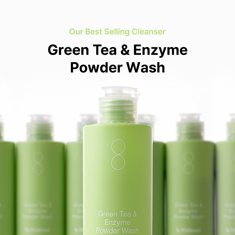 Green Tea (Matcha) & Enzyme Powder Wash - BY WISHTREND | Wishtrend