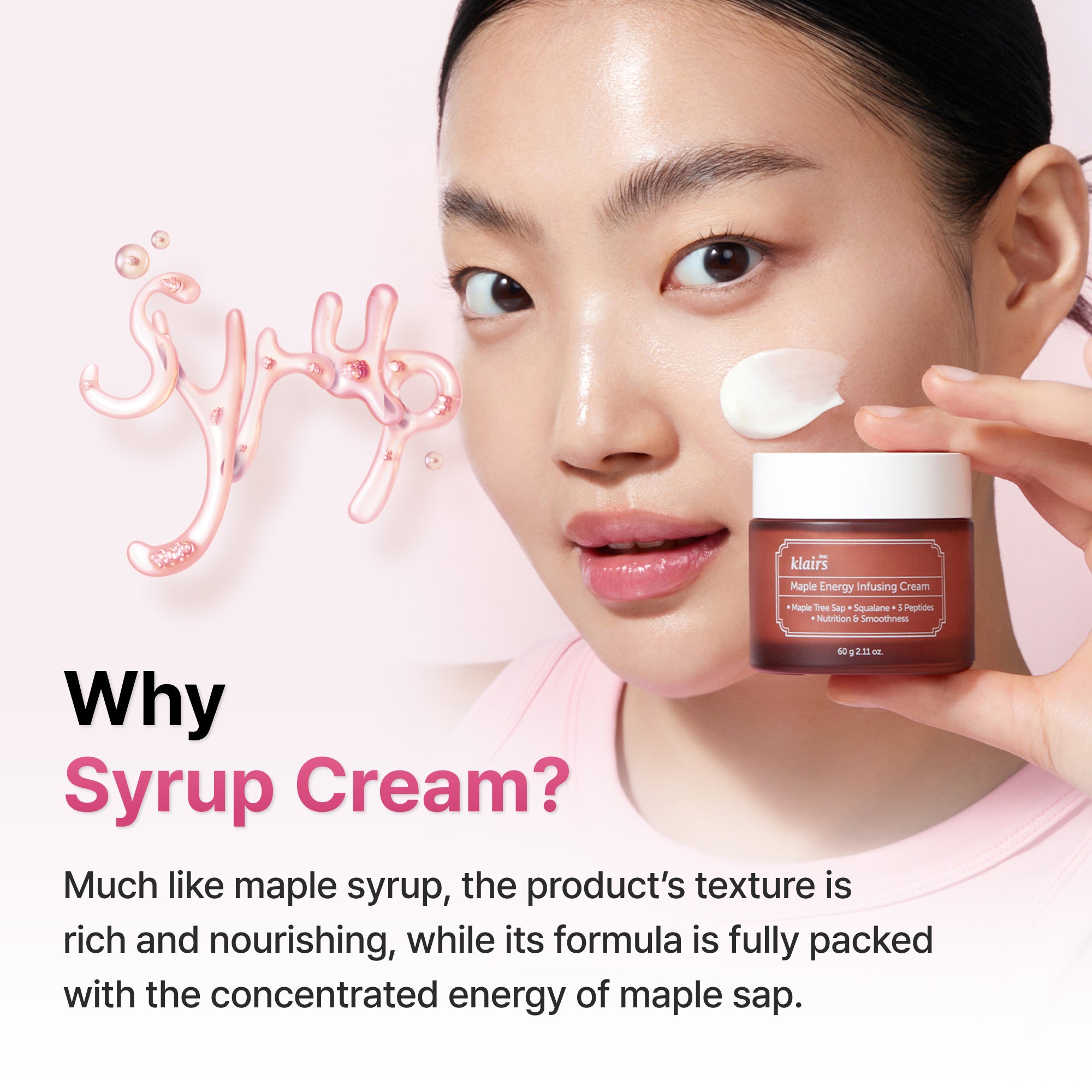 Maple Energy Infusing Cream - Dear, Klairs | Wishtrend