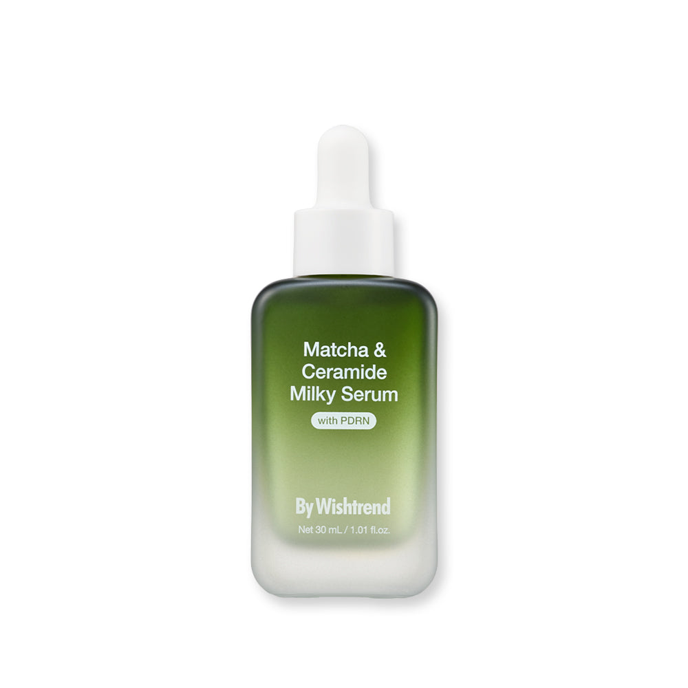 Matcha & Ceramide Milky Serum - BY WISHTREND | Wishtrend