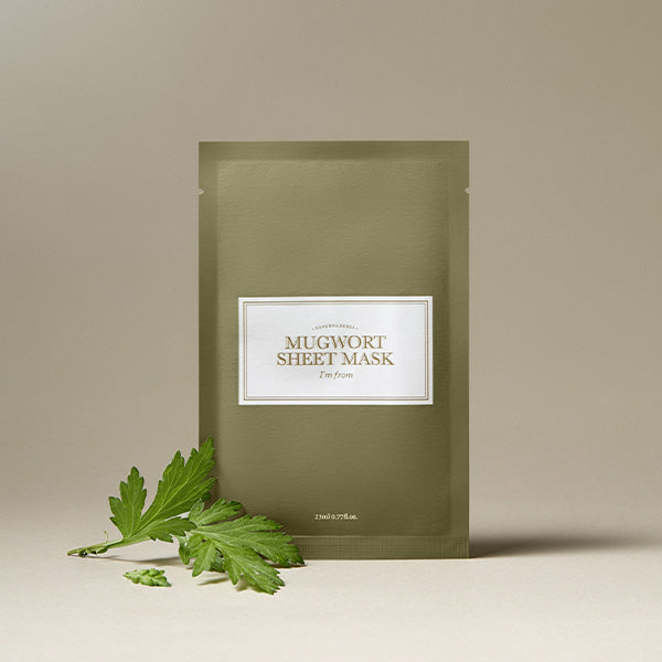 Mugwort Sheet Mask - I'M FROM | Wishtrend