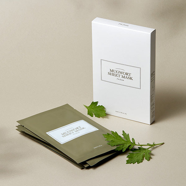 Mugwort Sheet Mask - I'M FROM | Wishtrend