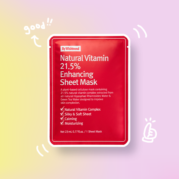 Natural Vitamin 21.5 Enhancing Sheet Mask