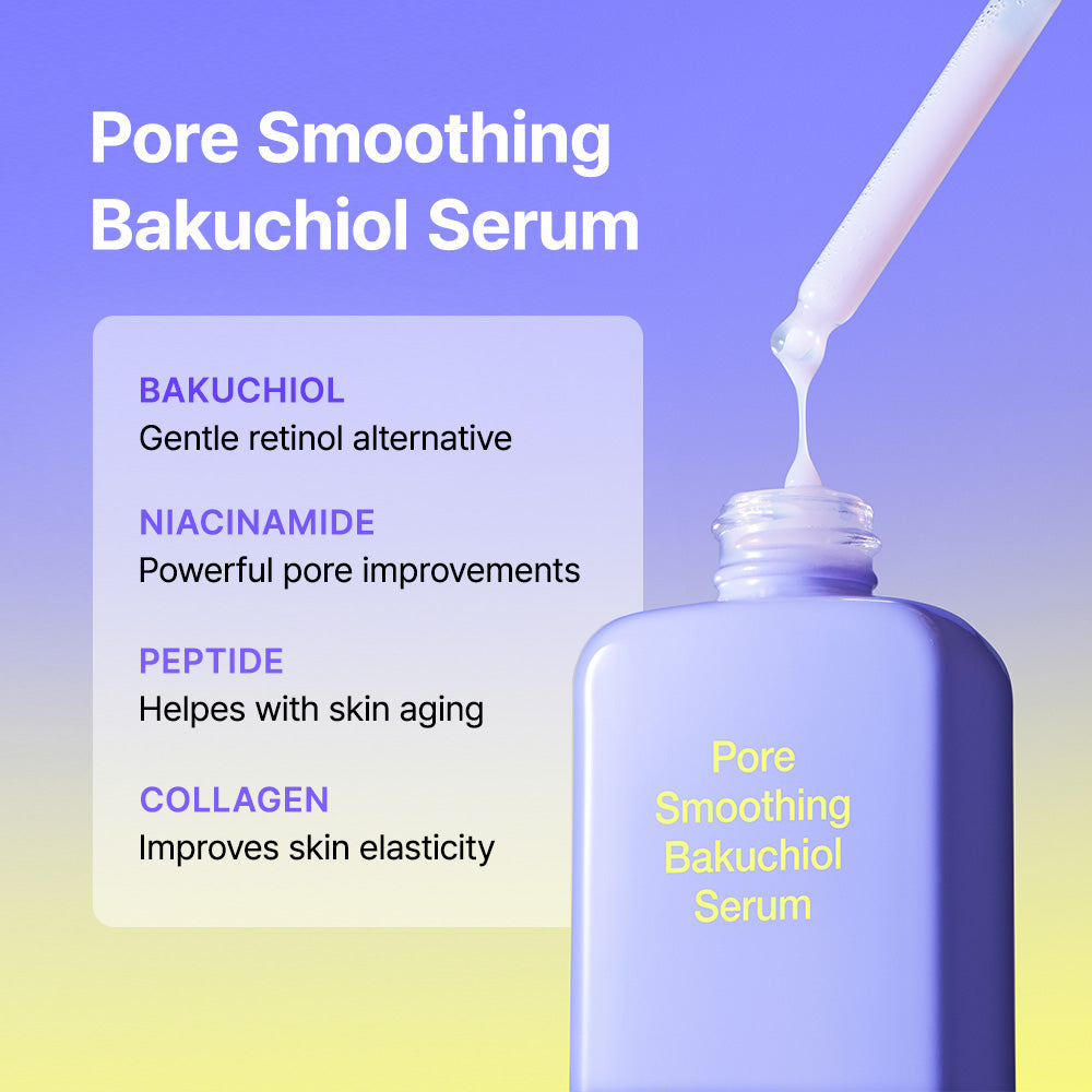 Pore Smoothing Bakuchiol Serum - By Wishtrend | Wishtrend