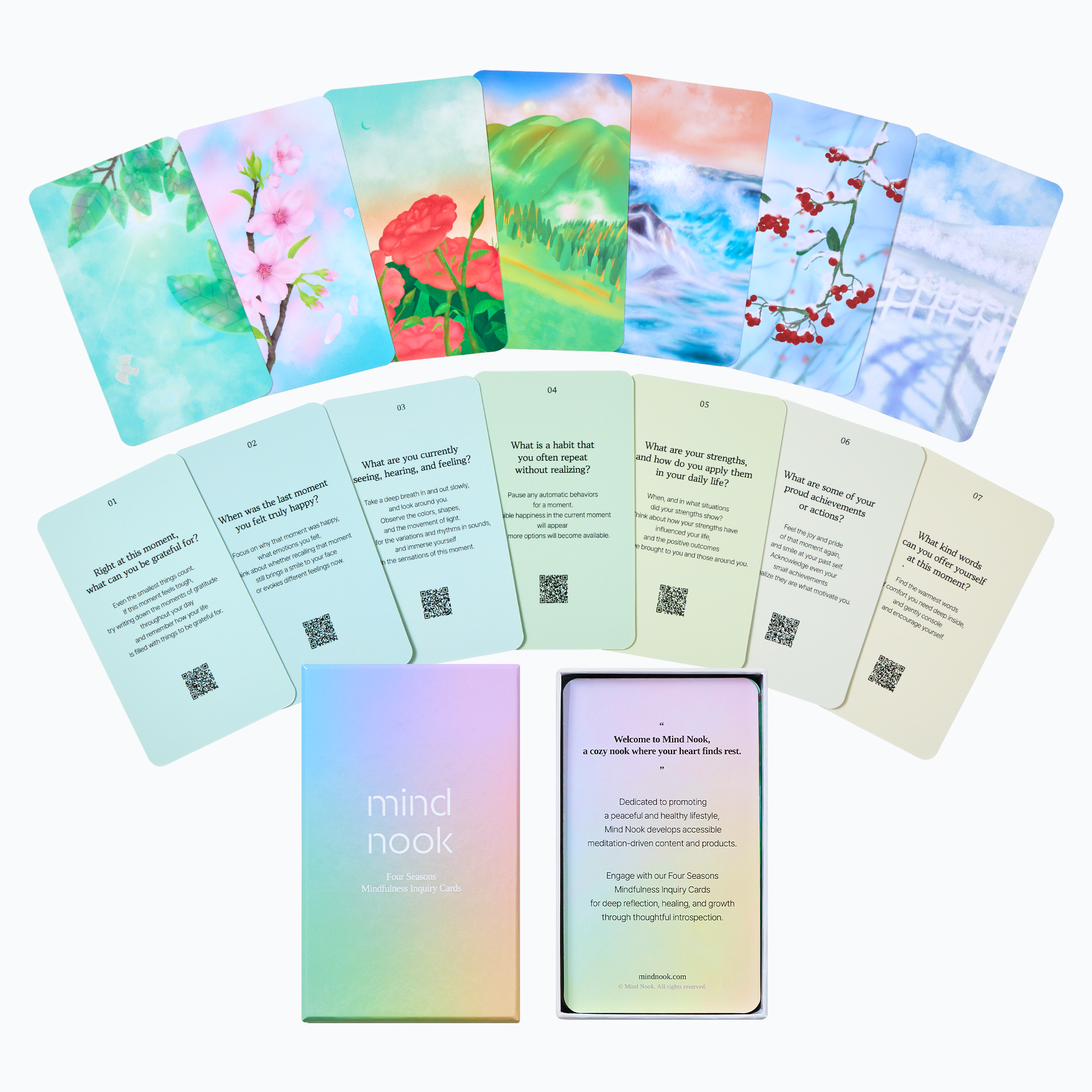 Four Seasons Mindfulness Inquiry Cards