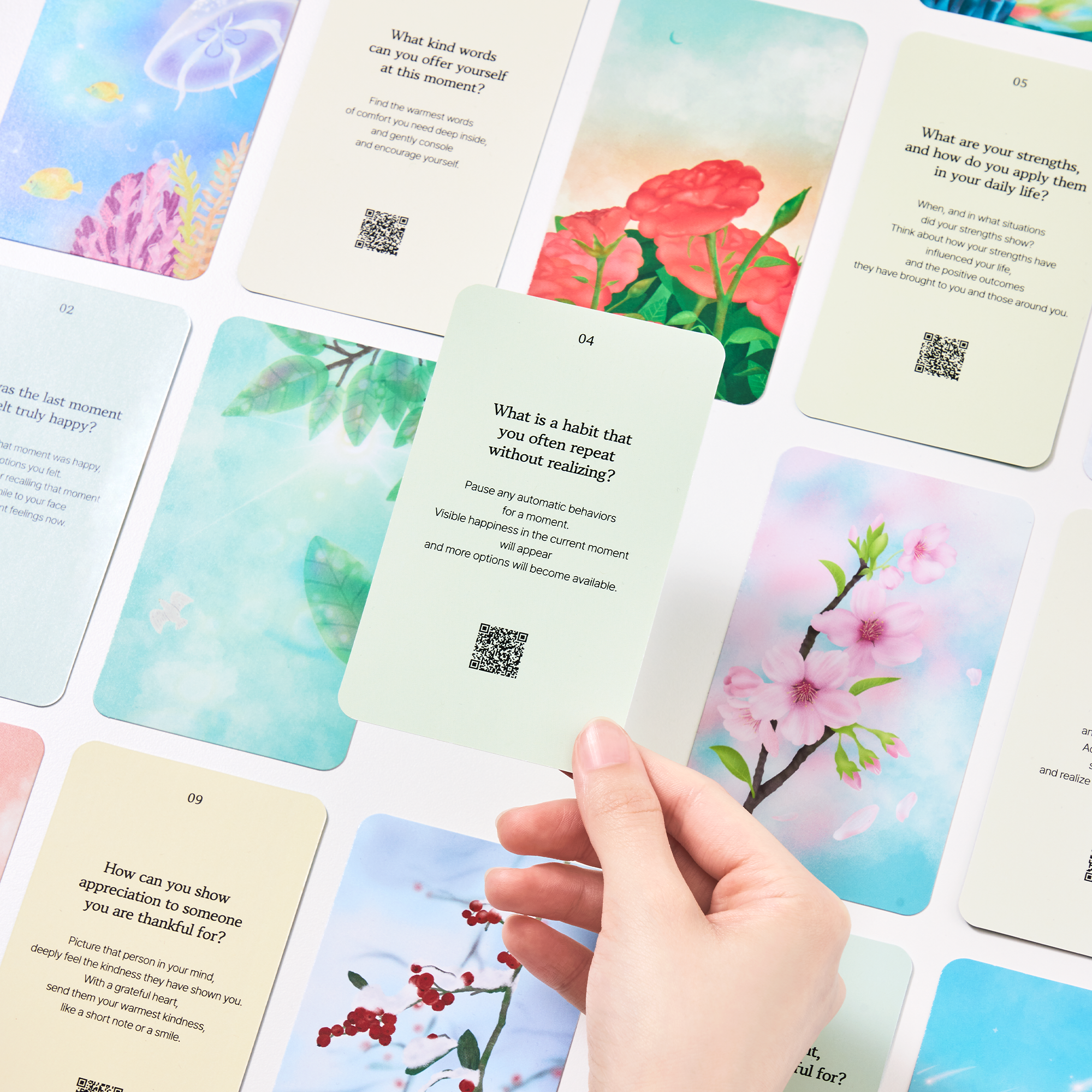 Four Seasons Mindfulness Inquiry Cards