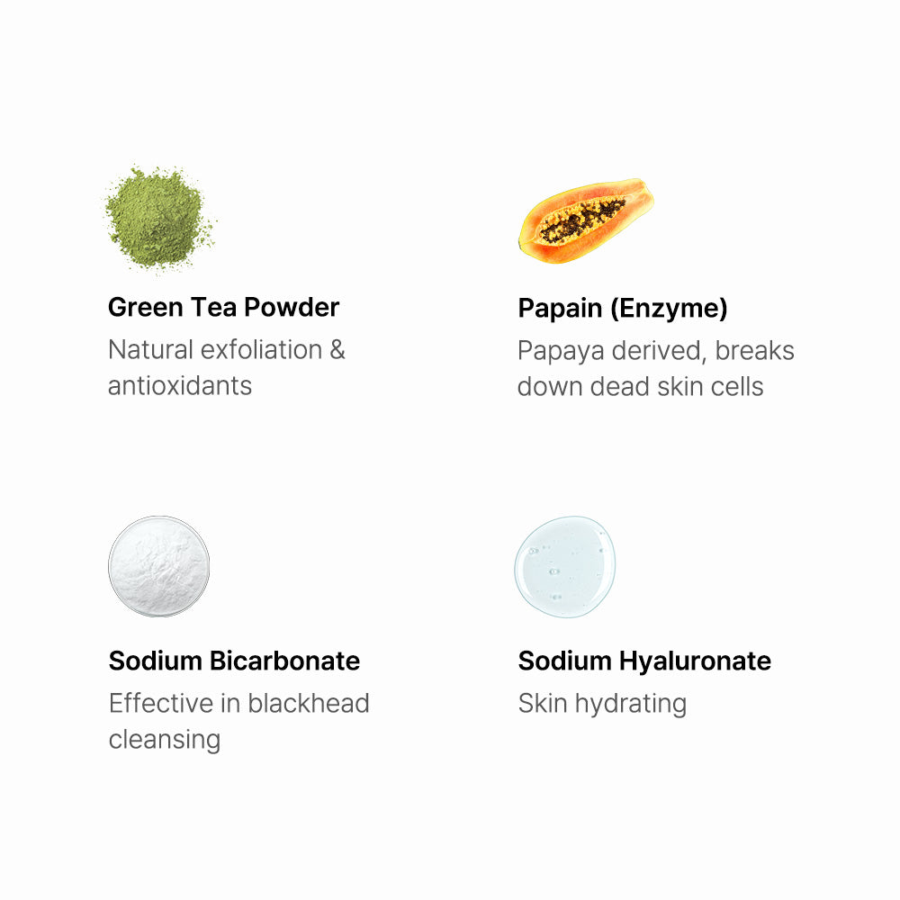 Green Tea & Enzyme Powder Wash