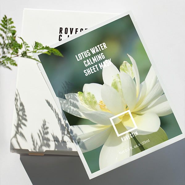 Lotus Water Calming Sheet Mask - Rovectin | Wishtrend