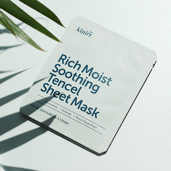 Rich Moist Soothing Tencel Sheet Mask - KLAIRS | Wishtrend